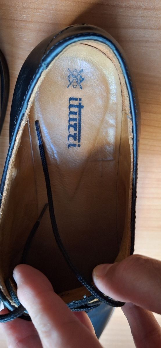 Zapatos Iturri negros de hombre - Talla 44