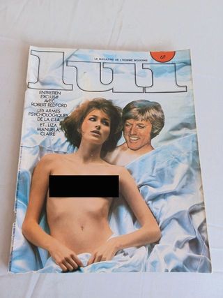 Revista Lui Francia. Entrevista Robert Redford