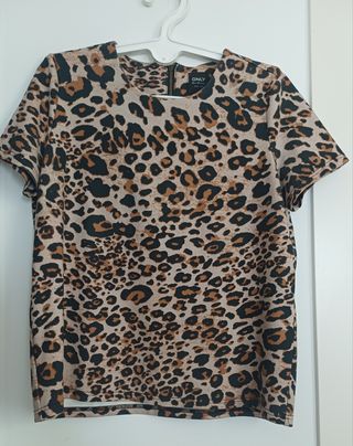 Camisa ONLY leopardo talla L