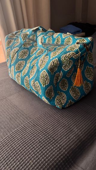 Bolso deportivo turquesa