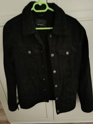 Chaqueta vaquera Leftiesman negra