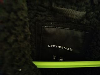 Chaqueta vaquera Leftiesman negra