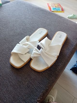 Sandalias blancas 421EX - 42