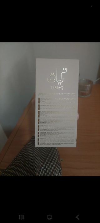 Perfume Teriaq Lattafa