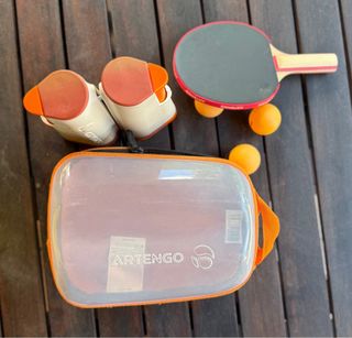 Red Ping Pong Set