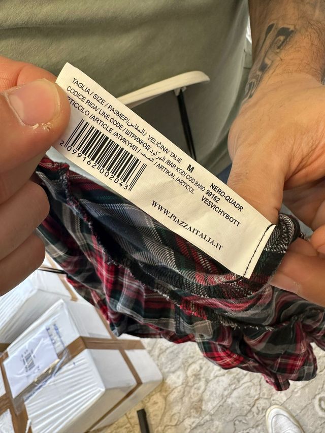 Vestito Piazza Italia a quadri - M