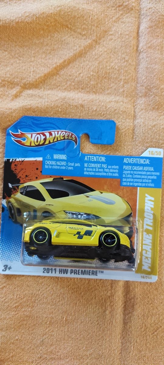 HotWheels Megane Trophy 2011 con "errore"