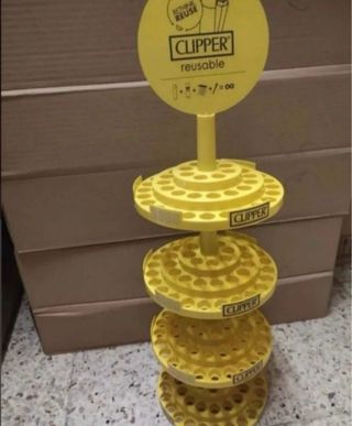 Expositor Clipper: 4 pisos