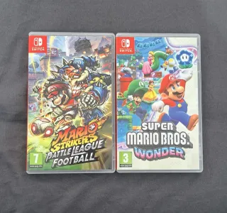 Mario Strikers Football & Super Mario Wonder