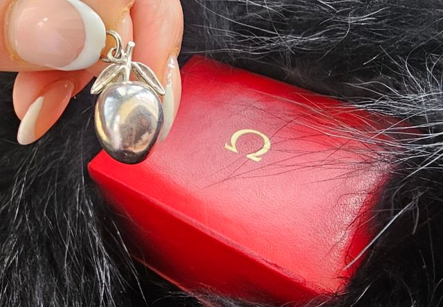 Colgante plata - Fruta