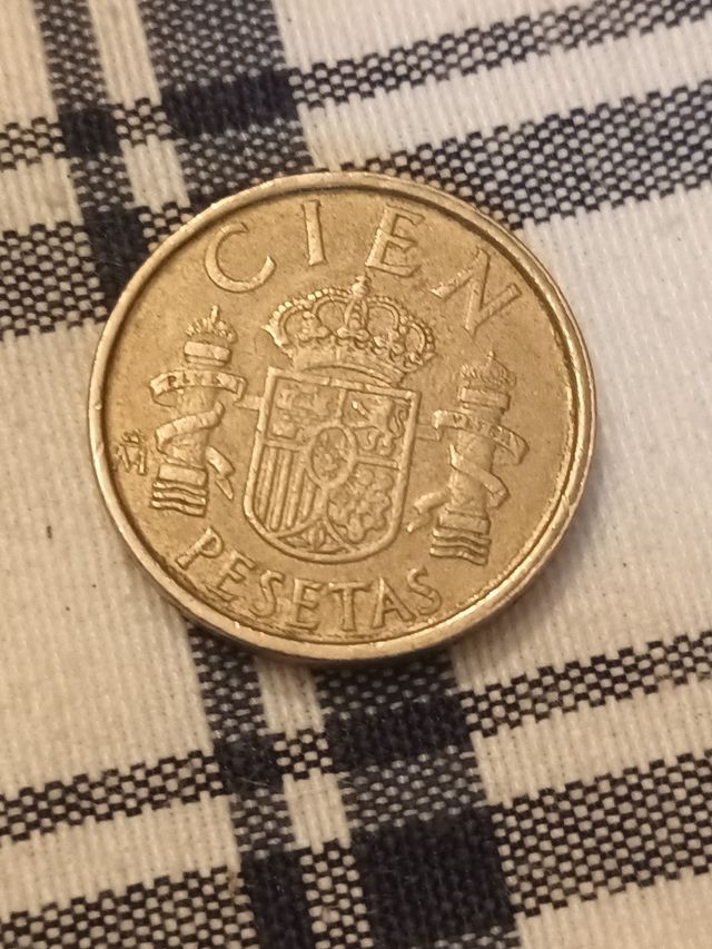 Moneta 100 Peseta Spagna 1988