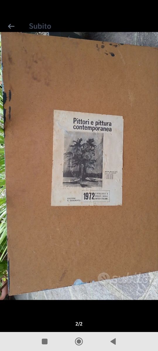 Dipinto olio Mivar paesaggio