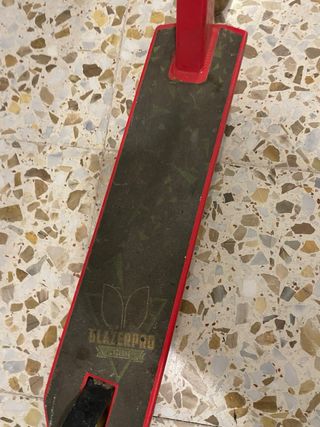 Patinete Stunt Scooter Verde-Rojo