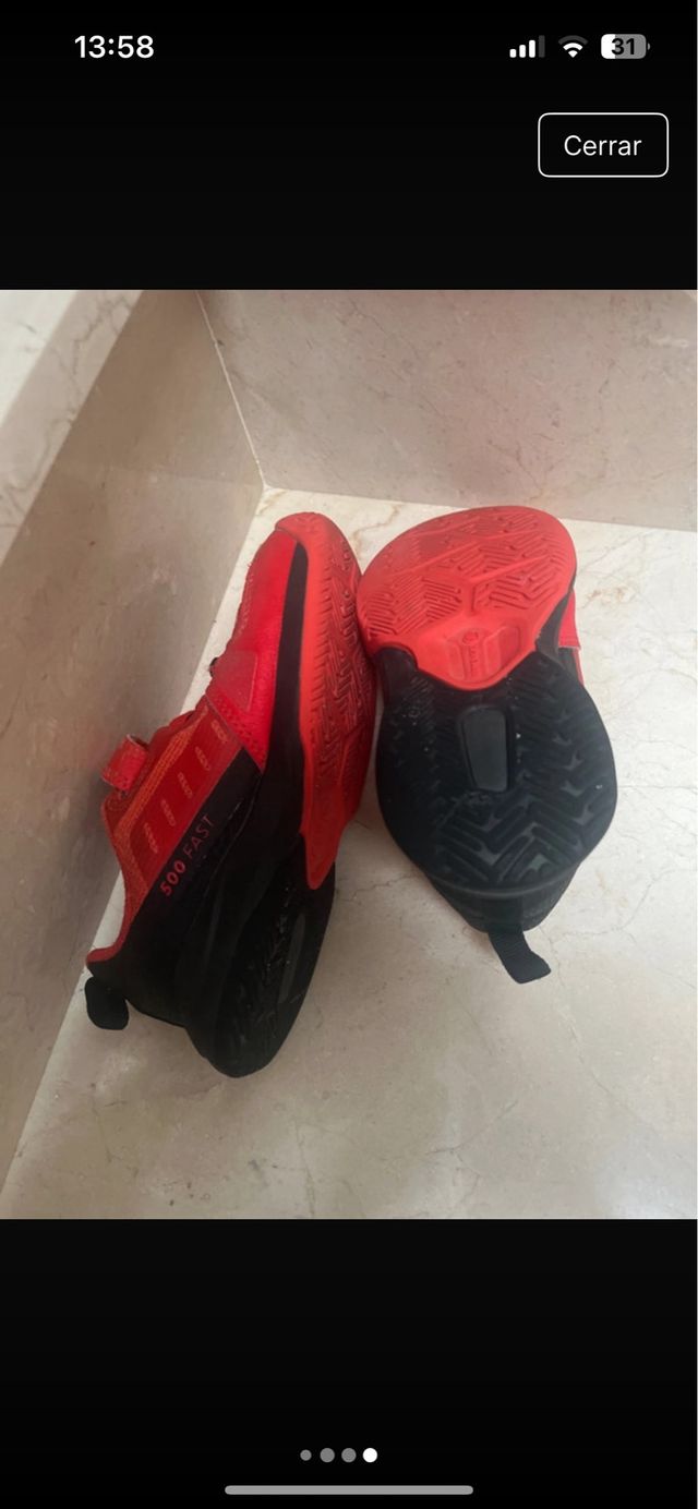 Zapatillas pádel niño 500 Fast