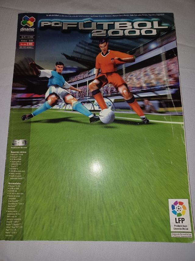 Revista PC Fútbol 2000 - Dinamic