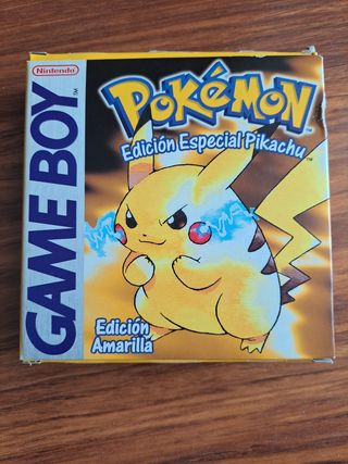 Pokémon Edición Especial Pikachu Game Boy