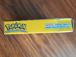 Pokémon Edición Especial Pikachu Game Boy