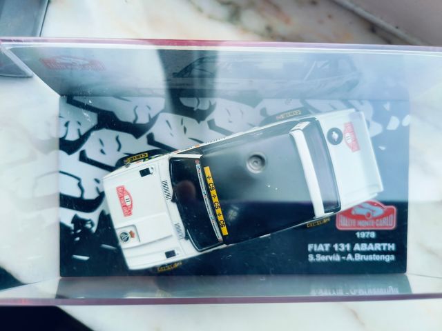 Fiat 131 Abarth 1/43 in miniatura