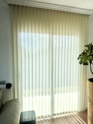 Cortinas Bandalux Natural II Ivory (2 unidades)
