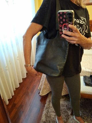Bolso hombro negro