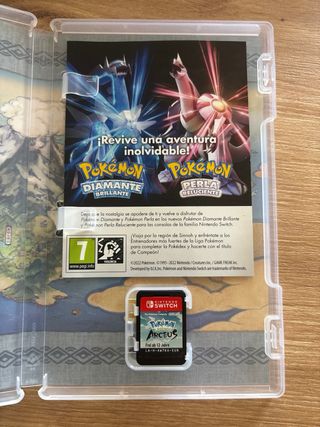 Pokémon Leyendas Arceus Nintendo Switch