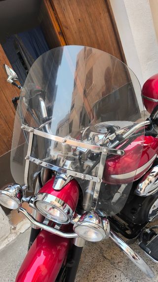 Cupula Puig y herrajes Yamaha Midnight Star 950