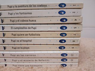LOTE DE 10 LIBROS SERIE PUPI EL BARCO DE VAPOR