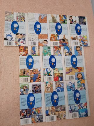 LOTE DE 10 LIBROS SERIE PUPI EL BARCO DE VAPOR