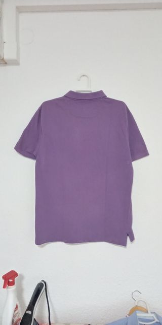 Polo L hombre morado - Marca Nautica