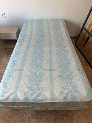 Cama de 90. Colchón Flex 90x190 + somier