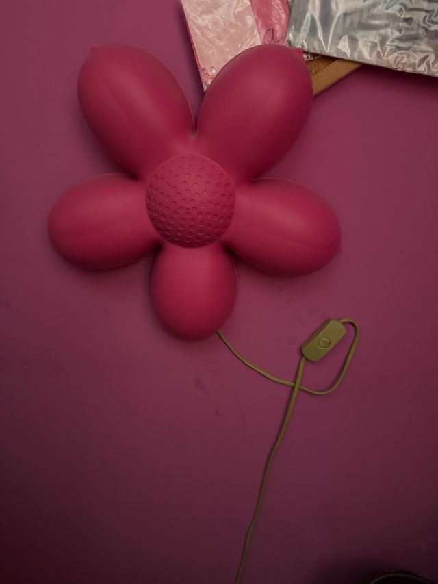 Lámpara flor rosa - Decorativa