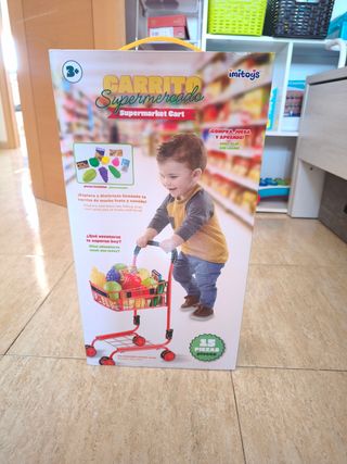 Carrito supermercado infantil imitoys