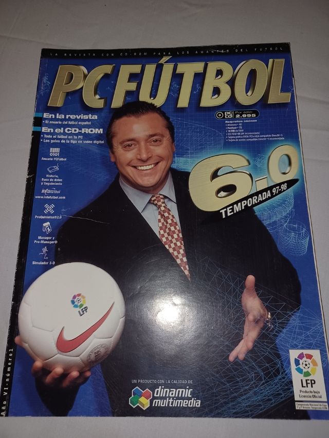 Revista PC Fútbol 6.0 (1997-98). Sin CD