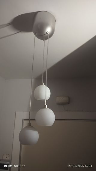 Lámpara 3 luces - Moderna