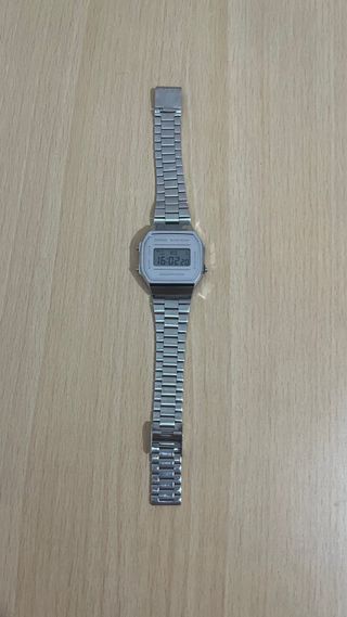 Casio Vintage - Reloj plateado