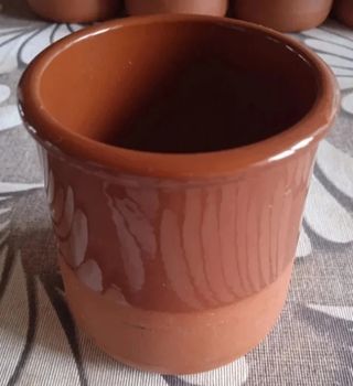 12 Vasos Terracota - Marrón