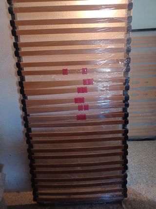 Somier 90x200 madera, sin patas