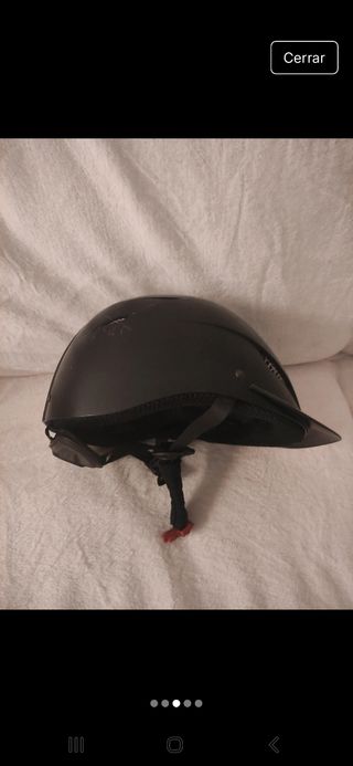 Casco hípica GPA 58 negro