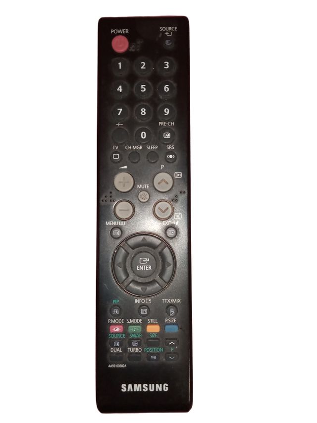 Mandos a distancia: Antena, DVD, TV