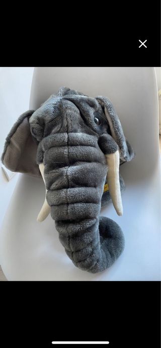 lote Marioneta Pinocho y elefante vintage