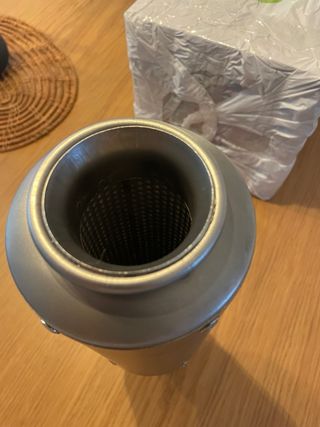 Tubo escape moto 