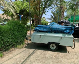 Carro tienda camping 3 plazas