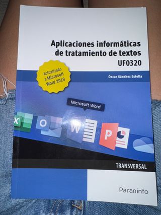 Aplicaciones informáticas de tratamiento de textos
