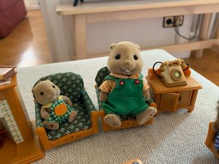 Sylvanian Families: Salón Rústico