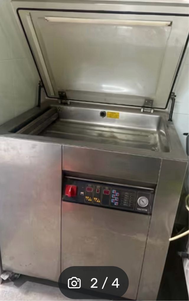 Envasadora al vacío industrial. trifásica