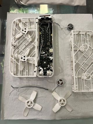 Mini dron Hoverair x1 blanco