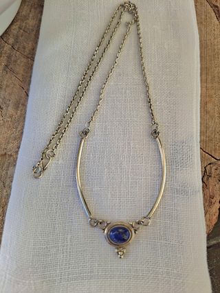 Collana Argento 925 Lapislazzuli