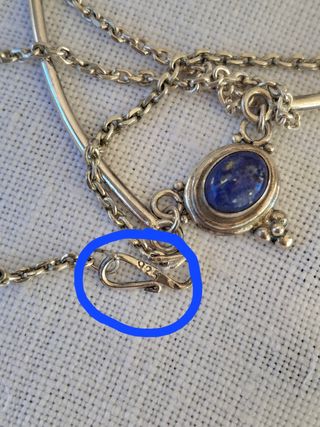Collana Argento 925 Lapislazzuli
