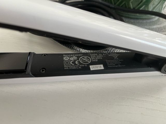 Plancha Pelo Silvercrest - NUEVA