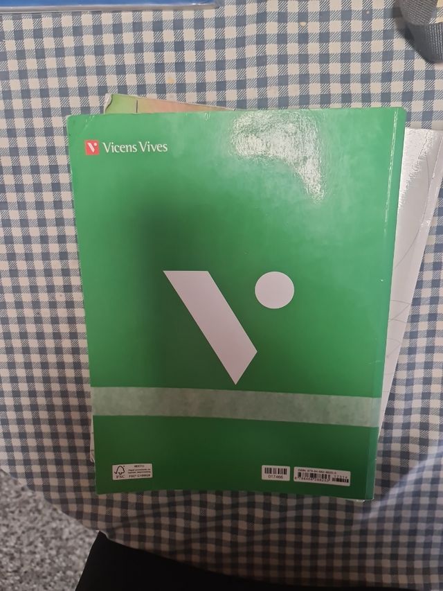 Libro de geografía e historia de 1ro  de la eso